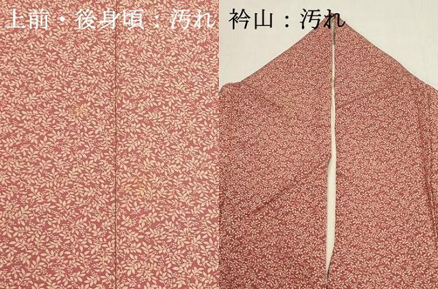 平和屋着物■上質な小紋 南天文 正絹 逸品 DABI0839cd