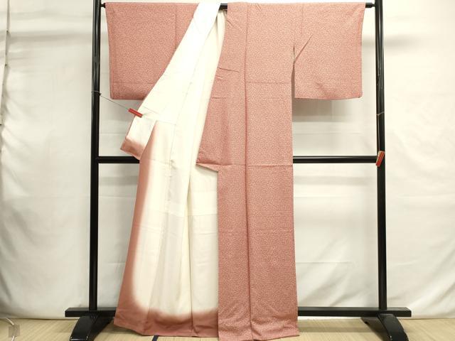 平和屋着物■上質な小紋 南天文 正絹 逸品 DABI0839cd