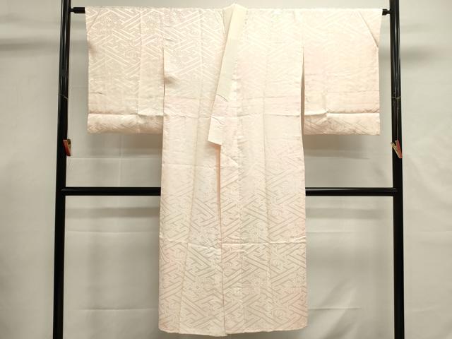 平和屋着物■長襦袢 袷 紗綾形地紋 暈し染め 正絹 逸品 DABI0850cd
