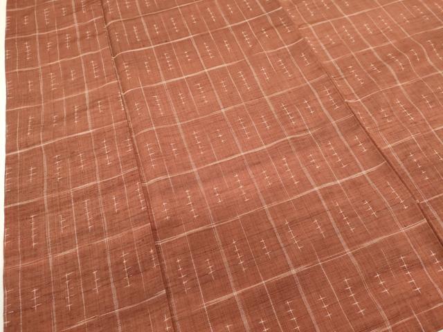 平和屋着物■上質な紬 抽象文様 正絹 逸品 DABI0860cd