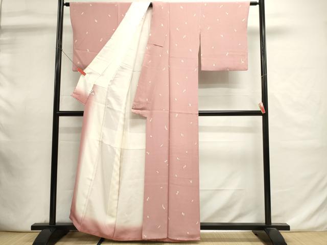 平和屋着物■上質な小紋 舞梅文 大丸扱い 正絹 逸品 DABI0888cd