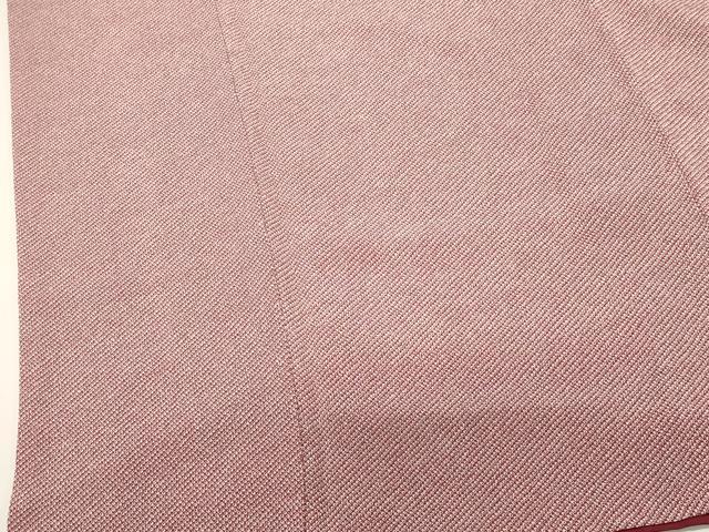 平和屋着物■上質な小紋 鹿の子文 鬼しぼ縮緬 正絹 逸品 DABI0902cd