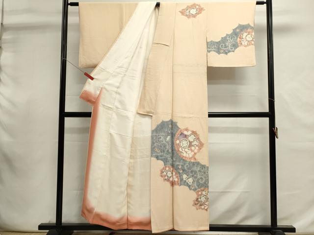 平和屋着物■訪問着 絞り 辻が花 正絹 逸品 DABI0907cd