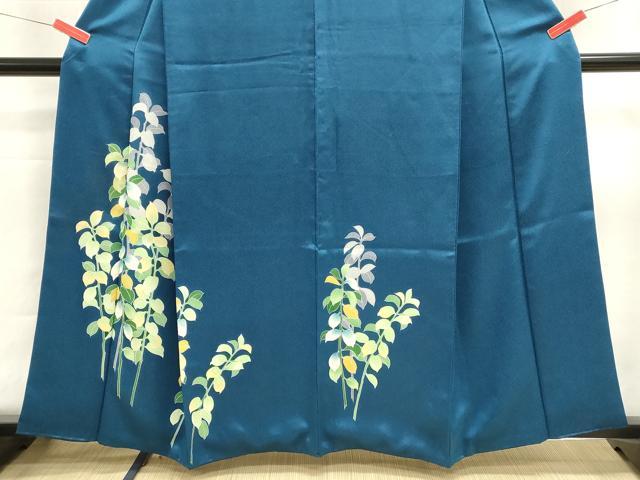 平和屋着物■訪問着 枝葉文 正絹 逸品 DABI0916cd