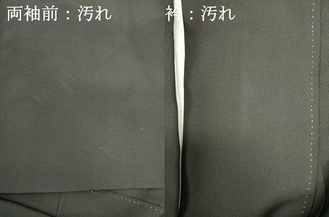 平和屋着物■豪華黒留袖 作家物 風景文 暈し染め 金通し地 正絹 逸品 DABI0918cd