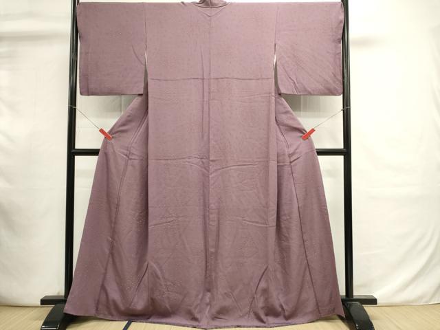 平和屋着物■上質な小紋 小花文 正絹 逸品 DABI0922cd