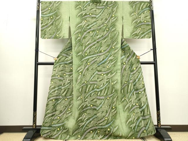 平和屋着物∴夏物 浴衣 有松鳴海絞り 芝文 綿 逸品 未使用 DABI0988cd