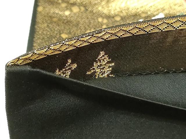 平和屋本店▼六通柄袋帯 宴舞 本金箔九百錦 正絹 逸品 DABI1105sf