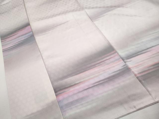 平和屋着物■上質な小紋 霞文 暈し染め 正絹 逸品 DABI1524qa