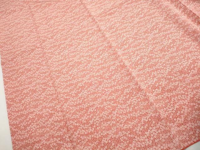 平和屋着物■江戸小紋 桜尽くし文 洗える着物 DABI1551qa