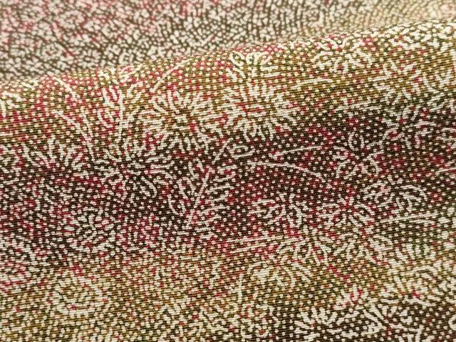 平和屋着物■上質な小紋 草花文 暈し染め 正絹 逸品 DABI1576qa
