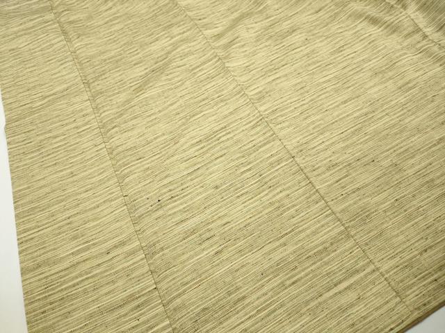 平和屋着物■上質な紬 横段文 正絹 逸品 DABI1599qa