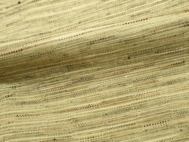 平和屋着物■上質な紬 横段文 正絹 逸品 DABI1599qa
