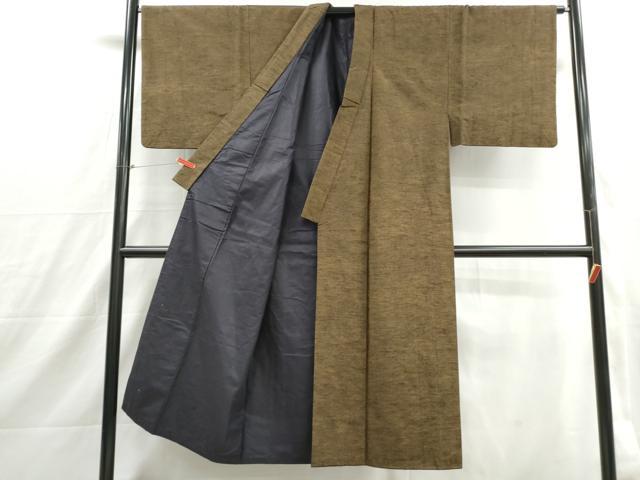 平和屋着物■男性 紬 霞文 正絹 逸品 DABI1600qa