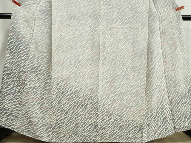 平和屋着物■訪問着 群鳥文 暈し染め 正絹 逸品 DABI1612qa