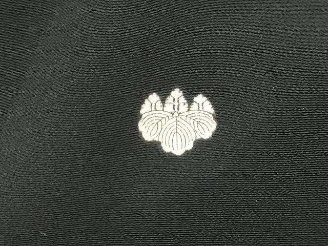 平和屋着物■豪華黒留袖 孔雀花松文 金彩 正絹 逸品 DABI1622qa