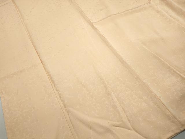 平和屋着物■上質な色無地 饅頭菊地紋 雄黄色 正絹 逸品 DABI1625qa