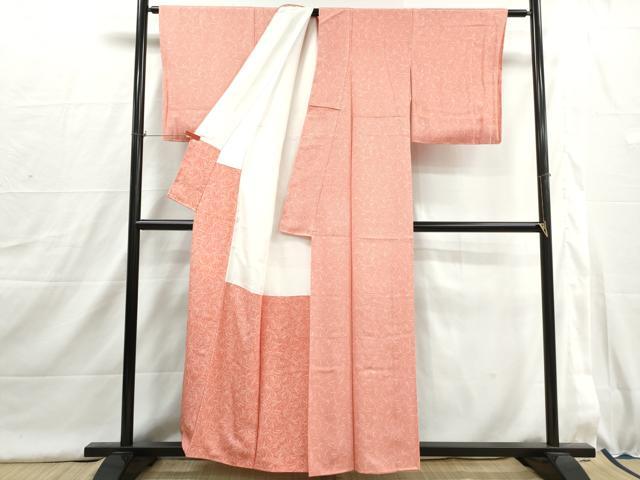 平和屋着物■江戸小紋 南天文 正絹 逸品 DABI1631qa