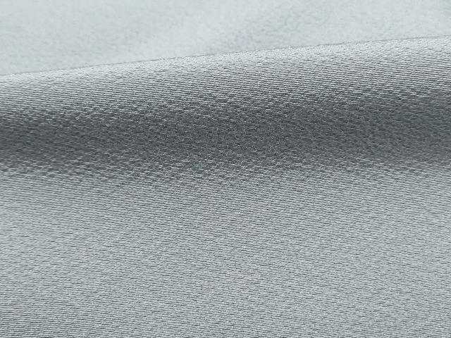 平和屋着物■上質な色無地 湊鼠色 正絹 逸品 DABI1638qa