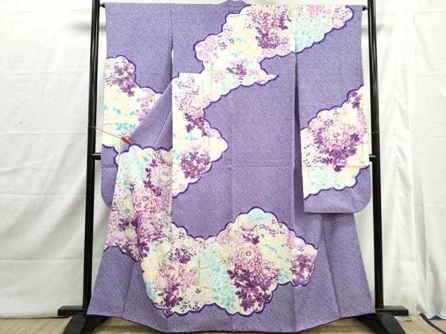 平和屋着物■豪華振袖 絞り 道長乱菊文 金彩 正絹 逸品 DABI1662qa