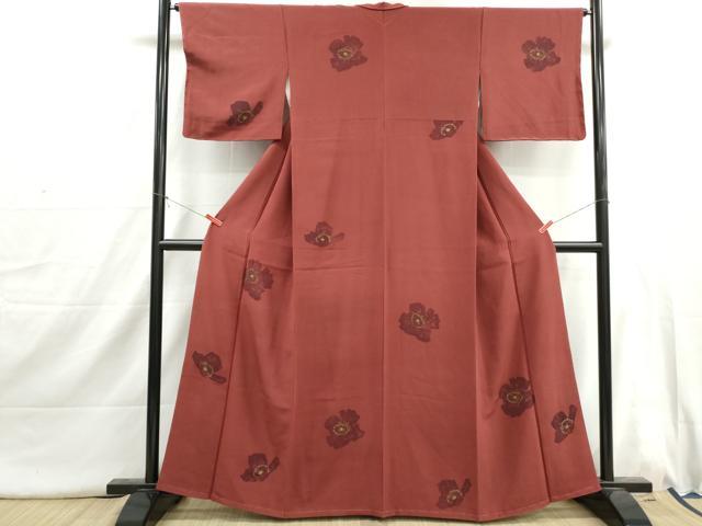 平和屋着物■訪問着 舞花文 金彩 正絹 逸品 DABI1703qa