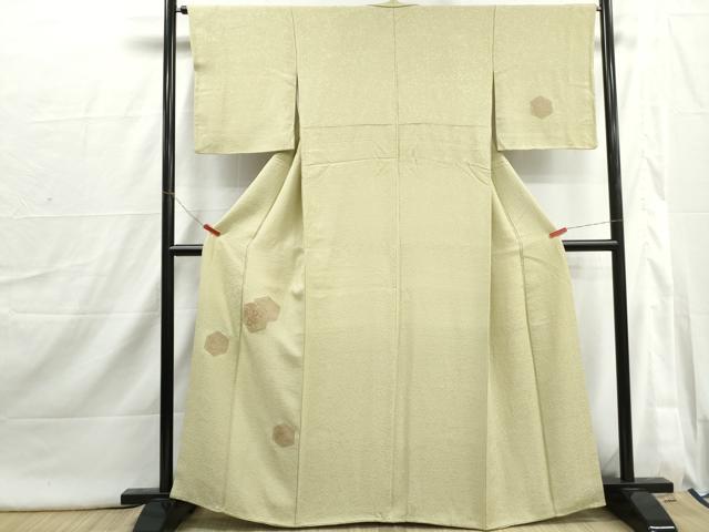 平和屋着物■中国三大刺繍 スワトウ刺繍 汕頭刺繍 訪問着 亀甲花文 正絹 逸品 DABI1824qa