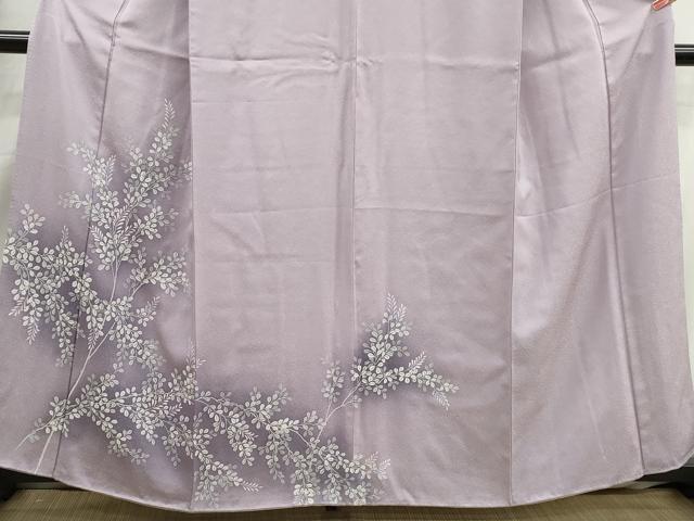 平和屋着物■訪問着 枝葉文 暈し染め 正絹 逸品 DABI1890qa