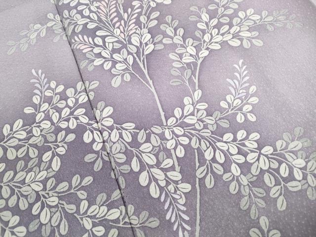 平和屋着物■訪問着 枝葉文 暈し染め 正絹 逸品 DABI1890qa