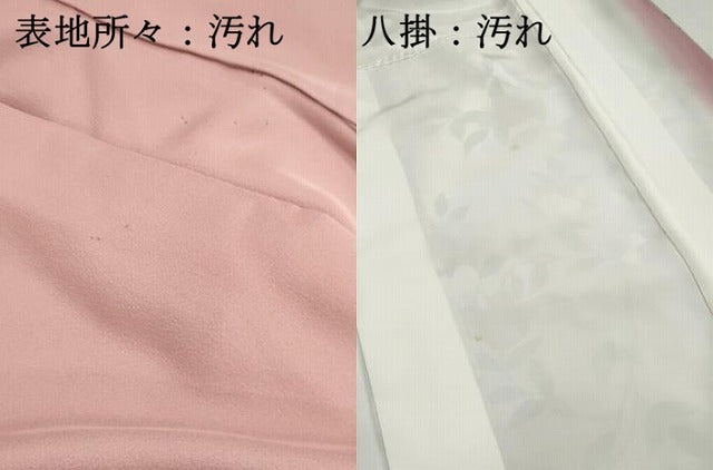平和屋着物■訪問着 刺繍 草花文 暈し染め 金彩 正絹 逸品 DABI1906qa