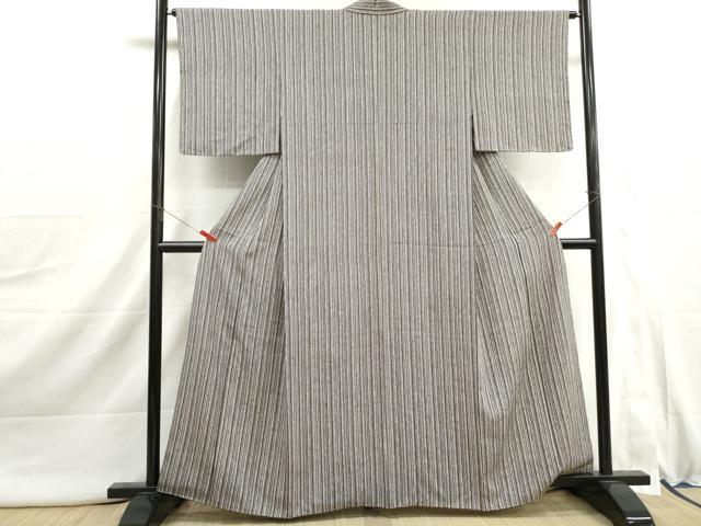 平和屋着物■上質な小紋 竹節間道 正絹 逸品 DABI1970qa