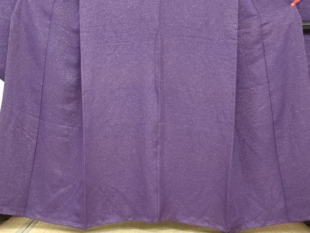 平和屋着物●豪華振袖 抽象地紋 葡萄色 金通し地 正絹 逸品 DABI2019ud