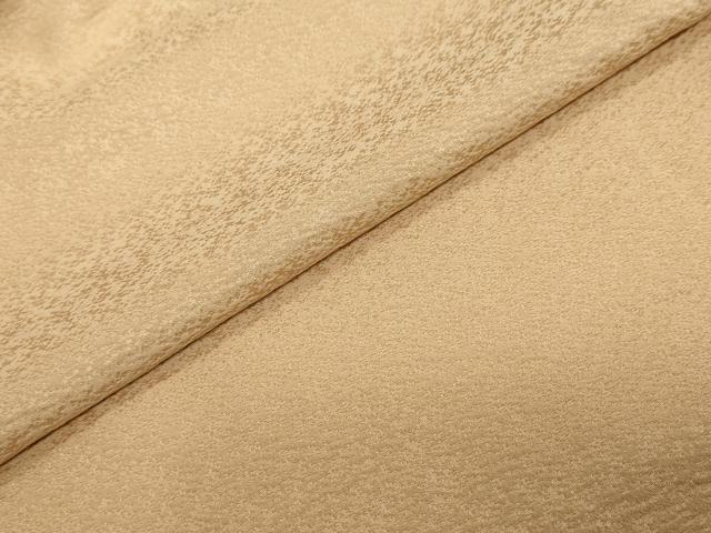 平和屋着物●上質な色無地 霞地紋 雄黄色 正絹 逸品 DABI2054ud