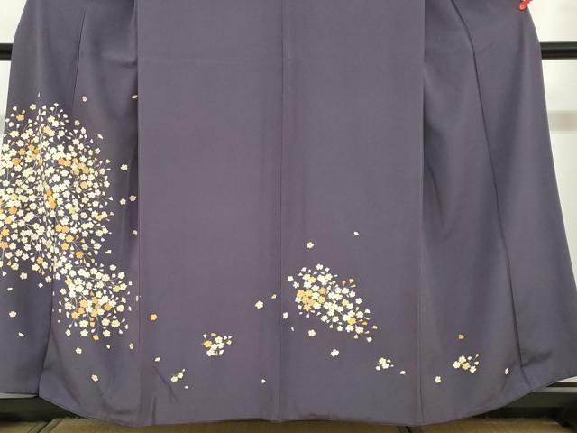 平和屋着物●訪問着 枝花文 金彩 正絹 逸品 DABI2090ud