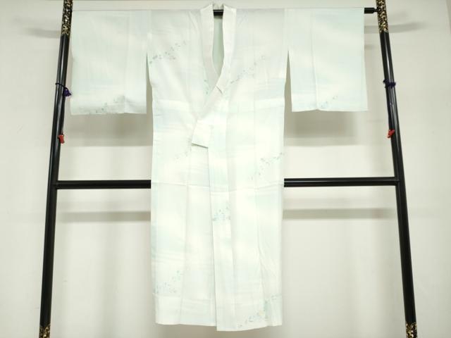 平和屋着物●長襦袢 無双仕立て 草花文 正絹 逸品 DABI2102ud
