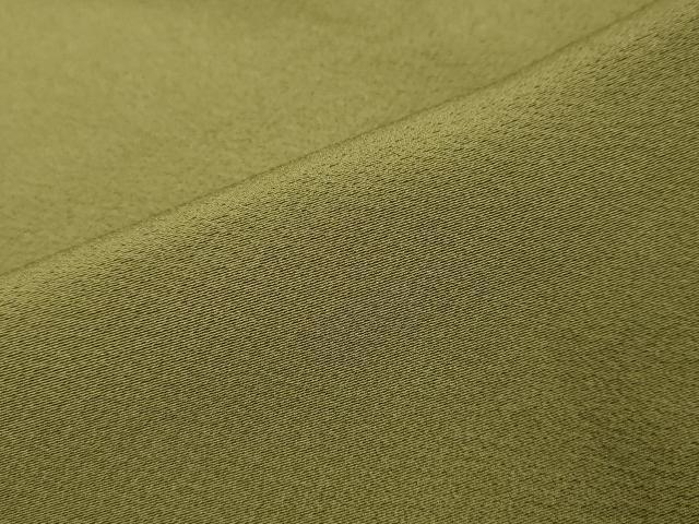 平和屋着物●上質な色無地 根岸色 正絹 逸品 DABI2124ud