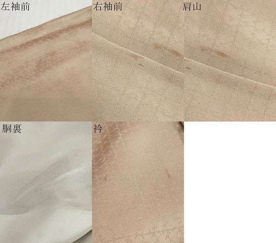 平和屋着物●訪問着 幸芝草花文 暈し染め 金彩 正絹 逸品 DABI2139ud