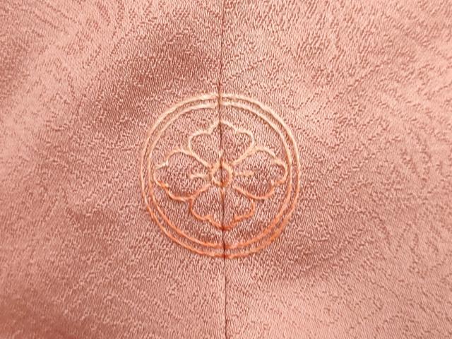 平和屋着物●訪問着 刺繍 地紙草花文 暈し染め 金彩 正絹 逸品 DABI2140ud