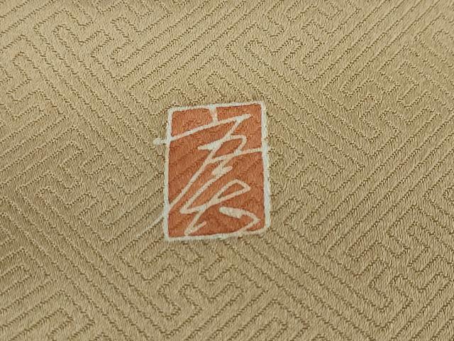 平和屋着物●豪華色留袖 作家物 駒刺繍 流水草花籬文 金彩 正絹 逸品 DABI2142ud