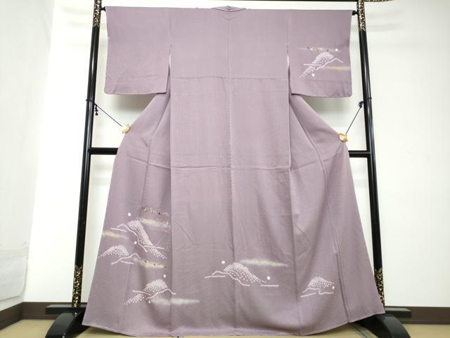 平和屋着物●訪問着 絞り 刺繍 草花霞文 暈し染め 金彩 さが美扱い 正絹 逸品 未使用 DABI2150ud