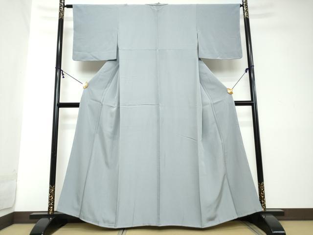 平和屋着物●上質な色無地 浅縹色 正絹 逸品 未使用 DABI2159ud