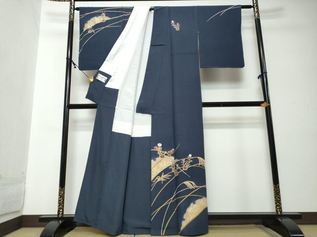 平和屋着物●訪問着 作家物 飾花文 金彩 正絹 逸品 未使用 DABI2184ud