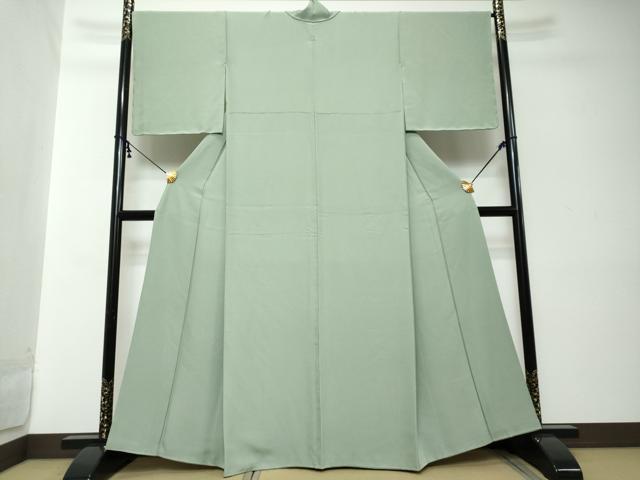平和屋着物●上質な色無地 夏虫色 正絹 逸品 DABI2186ud