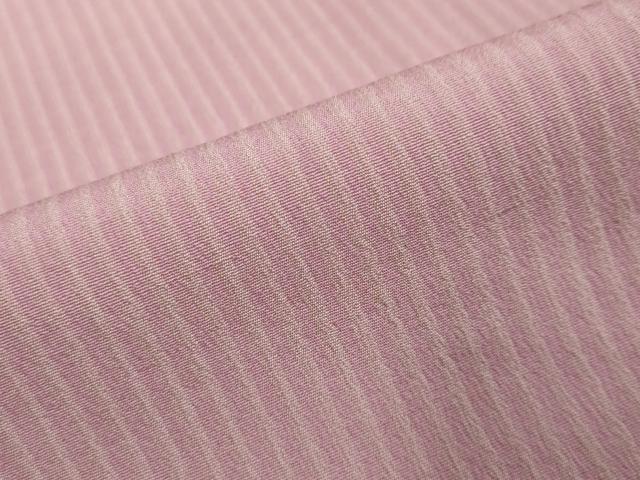 平和屋着物●上質なお召 縞 正絹 逸品 未使用 DABI2204ud