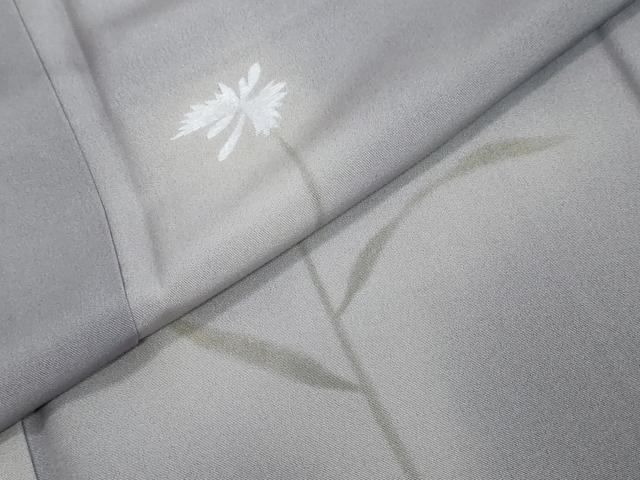 平和屋着物●訪問着 刺繍 草花文 暈し染め 正絹 逸品 未使用 DABI2246ud