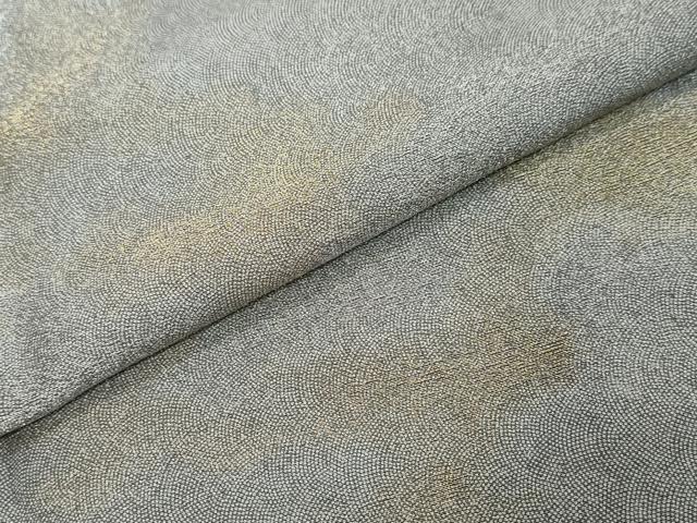 平和屋着物●江戸小紋 訪問着 霞文 鮫小紋柄 金銀糸 正絹 逸品 DABI2266ud
