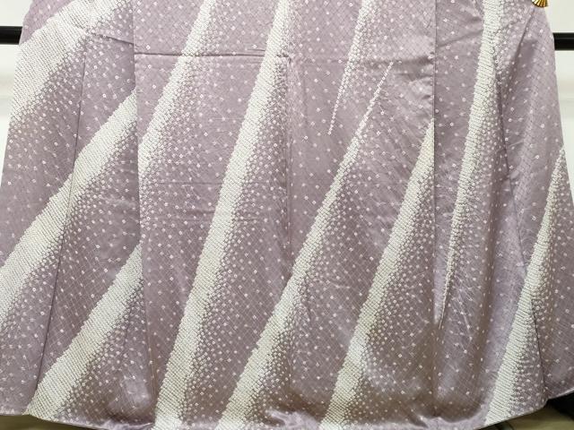平和屋着物●訪問着 総絞り 霞文 ますいわ屋扱い 正絹 逸品 DABI2375ud