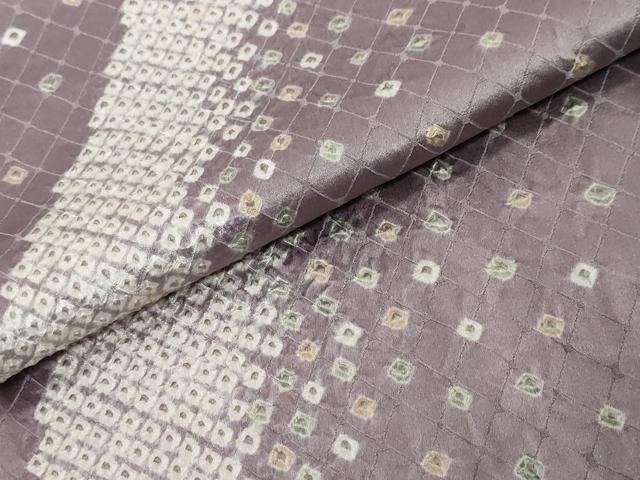 平和屋着物●訪問着 総絞り 霞文 ますいわ屋扱い 正絹 逸品 DABI2375ud