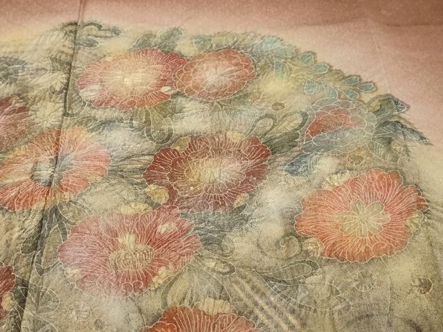平和屋着物●豪華色留袖 絞り 辻が花 暈し染め 金彩 正絹 逸品 DABI2379ud