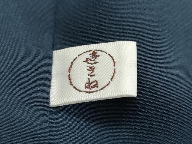 平和屋着物●銀座世きね 紬 幾何学間道 正絹 逸品 DABI2383ud