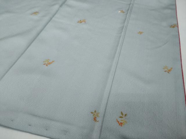 平和屋着物●上質な小紋 南天文 金彩 正絹 逸品 DABI2389ud